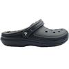 CROCS 203591 459 UNISEX LINED CLOG - NAVY GREY